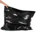 ZADO Black Vinyl Pillowcase 72x77.5 cm - Washable Shiny Cover