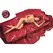 You2Toys Bordeaux Red Vinyl Sheet 200x230 cm Waterproof Surface