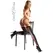 Cottelli Collection Thigh-High Net Seam Stockings S/M Black