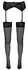 Cottelli Collection Stockings Black Wide Lace Top, Size Universal
