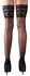 Cottelli Collection Wide Lace Hold-Up Stockings Black 3 - Elegant Microfiber