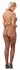 Cottelli Collection Net Catsuit Black S/M with Lace Collar Open Design