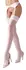 Cottelli Collection Stockings White Floral Lace Top Oeko-Tex Size 5