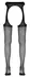 Cottelli Collection Tights Black L/XL - Velvety Suspender Effect