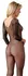 Cottelli Collection Seamless Net Catsuit Black S-L, Long Sleeve Bodysuit