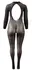Cottelli Collection Power Net Bodysuit XL-XXL, Lace Collar, Crotchless