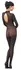 Cottelli Collection Power Net Catsuit with Lace Collar M/L Black