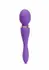 Alluvion XLR8 Wand Dual Motor Flexible Rechargeable Massager Black