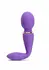 Alluvion XLR8 Wand Dual Motor Flexible Rechargeable Massager Black