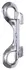 You2Toys Snap Hook Double Metal 10cm Silver - Versatile Connector