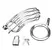 Blueline Prisoner Stainless Steel Chastity Device with Lock System
