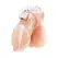 Blueline Acrylic Transparent Chastity System with Lock - Ergonomic Design