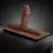 The Cowgirl Bronco Silicone Attachment Dark Skin - Flexible Accessory