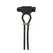 PowerBullet Bolo Adjustable Silicone Intimate Ring Black USB 9 Modes