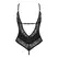 Obsessive Bellastia Black Lace Bodysuit with Adjustable Straps XL/2XL