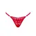 Obsessive Lacelove Thong XL/2XL Red Lace Comfort Fit
