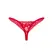 Obsessive Lacelove Thong XL/2XL Red Lace Comfort Fit