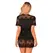 Obsessive Maderris Satin Lace Peignoir Black XS/S Elegant Design