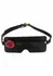 TABOOM Wild Roses Mask Premium Faux Leather Blindfold Adjustable