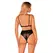 Obsessive Maderris Black Lace Teddy XS/S Adjustable Fit