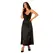 Obsessive Agatya Satin Dress Black L/XL - Elegant Lace Detail
