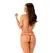 Obsessive Rubinesa L/XL Thong - Satin Red & Nude, Decorative Pendant