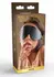 TABOOM Blindfold Vegan PU Leather Adjustable Eye Mask Black