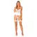 Obsessive S814 Sheer White Stockings S/M - Elegant Mesh Finish