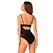 Obsessive Milladis Bodysuit XL/2XL Black, Adjustable Straps, Bead Detail