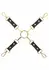 TABOOM Hogtie Restraint System - Durable Black Bondage Accessory