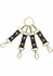 TABOOM Hogtie Restraint System - Durable Black Bondage Accessory