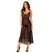 Obsessive Estiqua Black Chemise XS/S - Asymmetrical Lace Nightdress