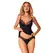 Obsessive Bella Rou Lingerie Set XS/S - Floral Embroidery & Adjustable Fit