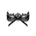 Obsessive A701 Decorative Black Lace Eye Mask Adjustable One Size