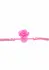 Taboom Malibu Rose Ball Gag Silicone Adjustable Strap Red