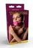 Taboom Malibu Rose Ball Gag Silicone Adjustable Strap Red