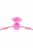 Taboom Malibu Rose Ball Gag Silicone Adjustable Strap Red