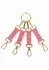 Taboom Malibu Hogtie Pink Vegan Leather Gold Details Restraint System