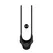 Nexus Forge Adjustable Vibrating Silicone Ring Black USB Rechargeable