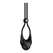 Nexus Forge Adjustable Vibrating Silicone Ring Black USB Rechargeable