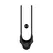 Nexus Forge Adjustable Vibrating Silicone Ring Black USB Rechargeable