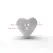 Mystim Heart’s Desire Lay-On Massager Rose Medical Silicone