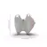 Mystim Heart’s Desire Lay-On Massager Rose Medical Silicone