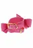 Taboom Malibu Wrist Cuffs Pink Vegan Leather Adjustable Gold Details