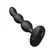 Lovense Ridge Rotating & Vibrating Anal Beads - Flexible Silicone, Black