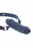 TABOOM Silicone Breathable Gag with Adjustable Strap - Black