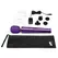 Le Wand Massager Rechargeable Purple - 10 Speeds, 20 Patterns, Flexible Head