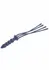 TABOOM Silicone Whip & Plug - 4-Tail Silicone Whip with Beaded Handle