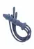 TABOOM Silicone Whip & Plug - 4-Tail Silicone Whip with Beaded Handle