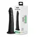 Kiiroo Keon Vacuum-Lock Silicone Attachment 19 cm Black - Anatomical Model